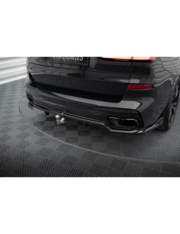 Diffuseur central Arrière (avec une barre verticale) BMW X7 M-Pack G07 Facelift - Maxton