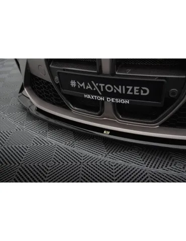 Lame de Pare-chocs Avant V.4 CSL  BMW M4 G82 / M3 G80 - Maxton