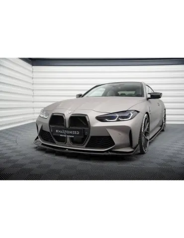 Lame de Pare-chocs Avant V.4 CSL  BMW M4 G82 / M3 G80 - Maxton