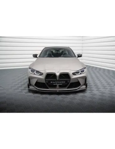 Lame de Pare-chocs Avant V.4 CSL  BMW M4 G82 / M3 G80 - Maxton