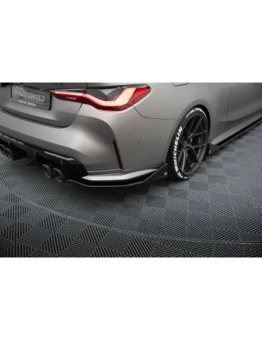 Lame de pare-chocs Latérales Arrière V.3 CSL  BMW M4 G82 - Maxton