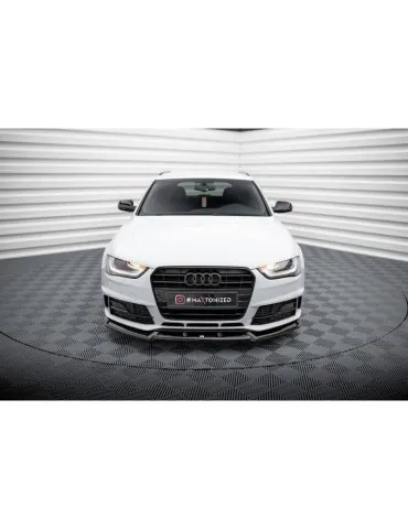 Lame de Pare-chocs Avant V.1 AUDI A4 Competition B8 Facelift - Maxton