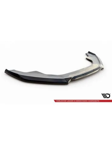 Lame de Pare-chocs Avant V.2 AUDI A4 Competition B8 Facelift - Maxton