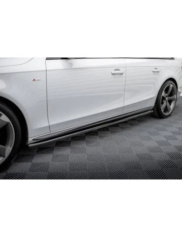 Extension / Rajout de Bas de caisse AUDI A4 Competition B8 Facelift - Maxton