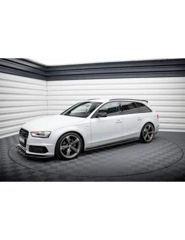 Extension / Rajout de Bas de caisse AUDI A4 Competition B8 Facelift - Maxton
