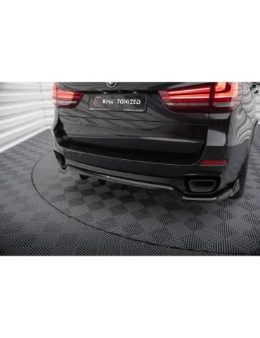 Diffuseur central Arrière (avec une barre verticale) BMW X5 M-Pack F15 - Maxton