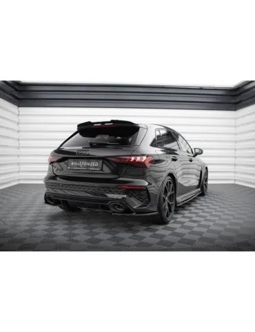 Lame de pare-chocs Latérales Arrière V.1 AUDI RS3 Sportback 8Y - Maxton