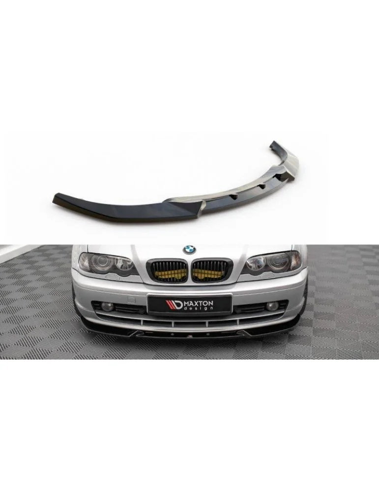 Lame de Pare-chocs Avant V.3 BMW 3 Coupe E46 - Maxton