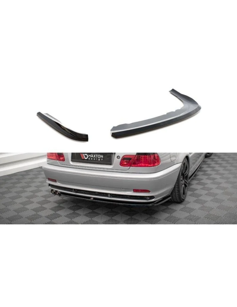 Lame de pare-chocs Latérales Arrière BMW 3 Coupe E46 - Maxton