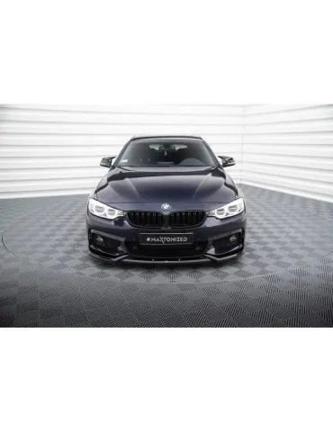 Lame de Pare-chocs Avant V.1 BMW 4 Gran Coupe M-Pack F36 - Maxton
