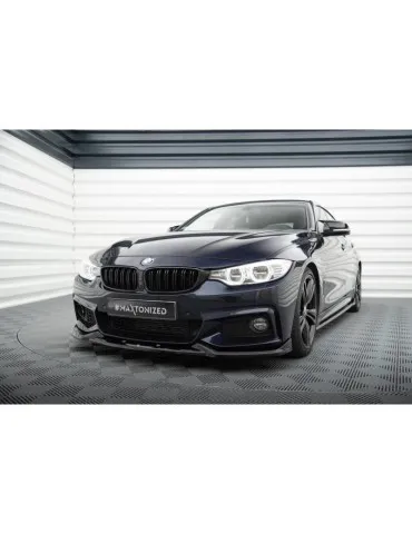 Lame de Pare-chocs Avant V.1 BMW 4 Gran Coupe M-Pack F36 - Maxton