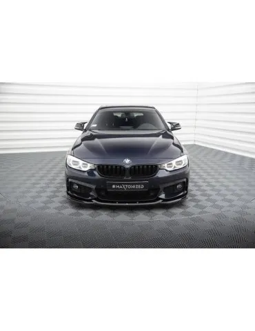 Lame de Pare-chocs Avant V.2 BMW 4 Gran Coupe M-Pack F36 - Maxton