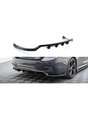 Diffuseur central Arrière (avec une barre verticale) BMW 4 Gran Coupe M-Pack F36 - Maxton