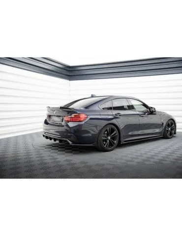 Diffuseur central Arrière (avec une barre verticale) BMW 4 Gran Coupe M-Pack F36 - Maxton