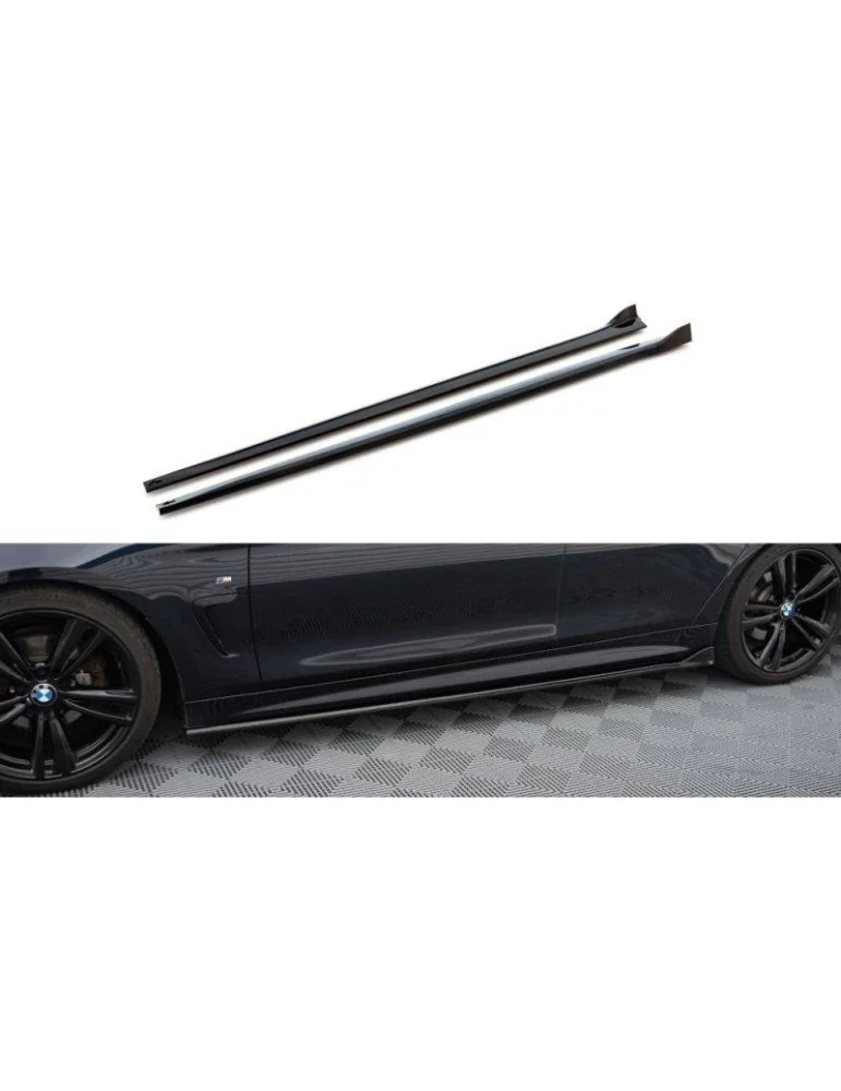 Extension / Rajout de Bas de caisse BMW 4 Gran Coupe M-Pack F36 - Maxton