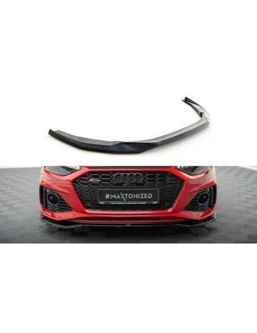 Lame de Pare-chocs Avant V.1 AUDI RS4 B9 Facelift - Maxton