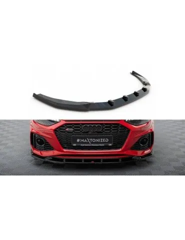 Lame de Pare-chocs Avant V.2 AUDI RS4 B9 Facelift - Maxton