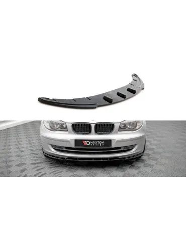 Lame de Pare-chocs Avant V.2 BMW 1 E81 Facelift - Maxton