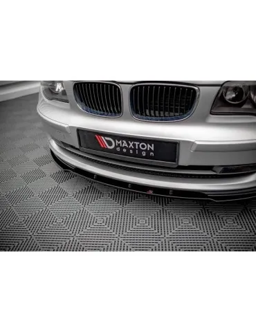 Lame de Pare-chocs Avant V.2 BMW 1 E81 Facelift - Maxton