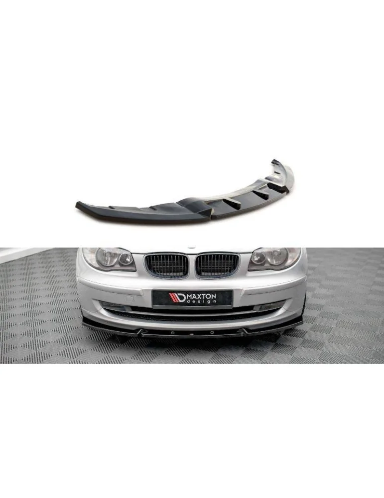 Lame de Pare-chocs Avant V.3 BMW 1 E81 Facelift - Maxton