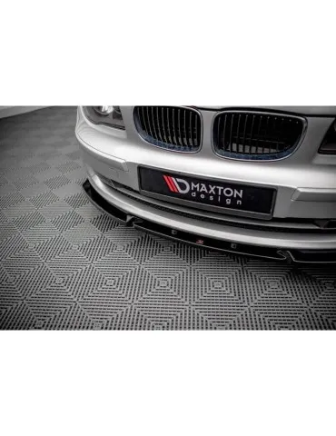 Lame de Pare-chocs Avant V.3 BMW 1 E81 Facelift - Maxton