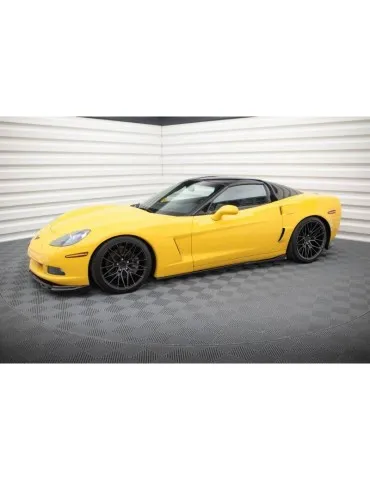 Extension / Rajout de Bas de caisse Chevrolet Corvette C6 - Maxton