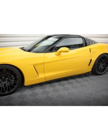 Extension / Rajout de Bas de caisse Chevrolet Corvette C6 - Maxton