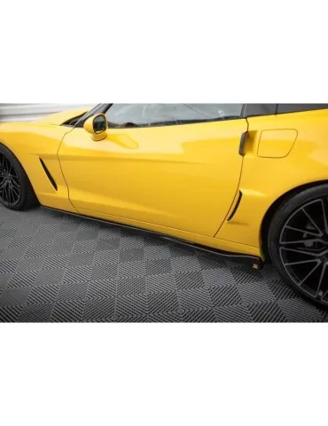 Extension / Rajout de Bas de caisse Chevrolet Corvette C6 - Maxton