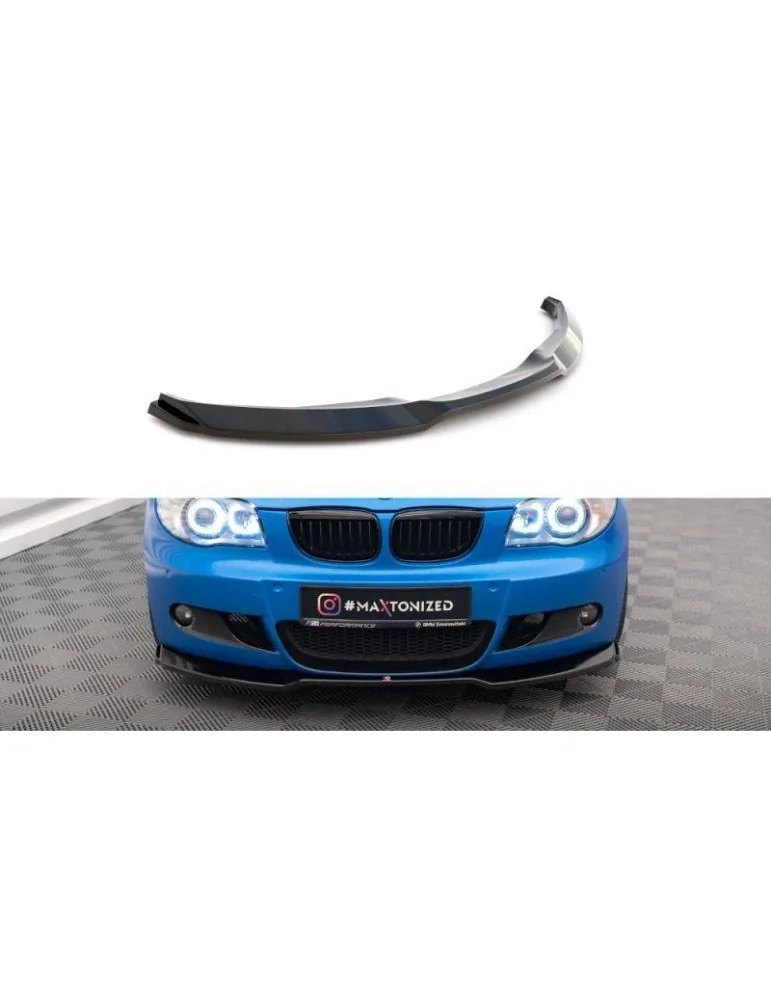 Lame de Pare-chocs Avant V.1 BMW 1 M-Pack E87 Facelift - Maxton