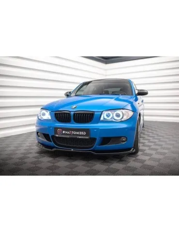 Lame de Pare-chocs Avant V.1 BMW 1 M-Pack E87 Facelift - Maxton
