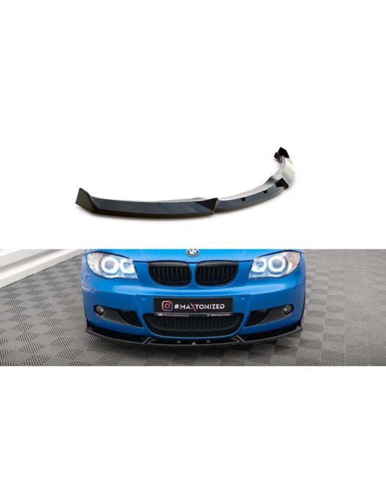 Lame de Pare-chocs Avant V.2 BMW 1 M-Pack E87 Facelift - Maxton