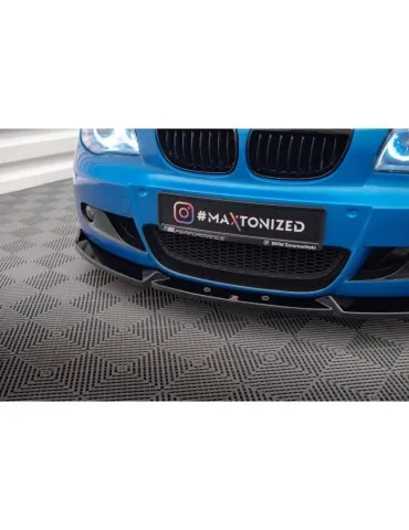 Lame de Pare-chocs Avant V.2 BMW 1 M-Pack E87 Facelift - Maxton