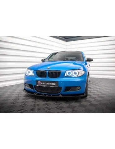 Lame de Pare-chocs Avant V.2 BMW 1 M-Pack E87 Facelift - Maxton
