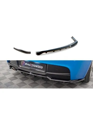 Diffuseur central Arrière (avec une barre verticale) BMW 1 M-Pack E87 Facelift - Maxton