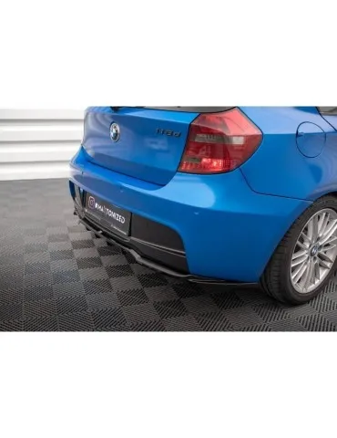 Diffuseur central Arrière (avec une barre verticale) BMW 1 M-Pack E87 Facelift - Maxton