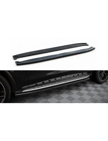 Extension / Rajout de Bas de caisse MERCEDES-AMG GLC 63 SUV / Coupe X253 / C253 - Maxton