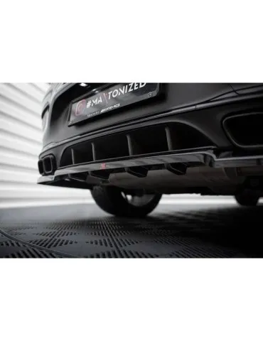 Diffuseur central Arrière (avec une barre verticale) MERCEDES-AMG GLC 63 Coupe C253 Facelift - Maxton