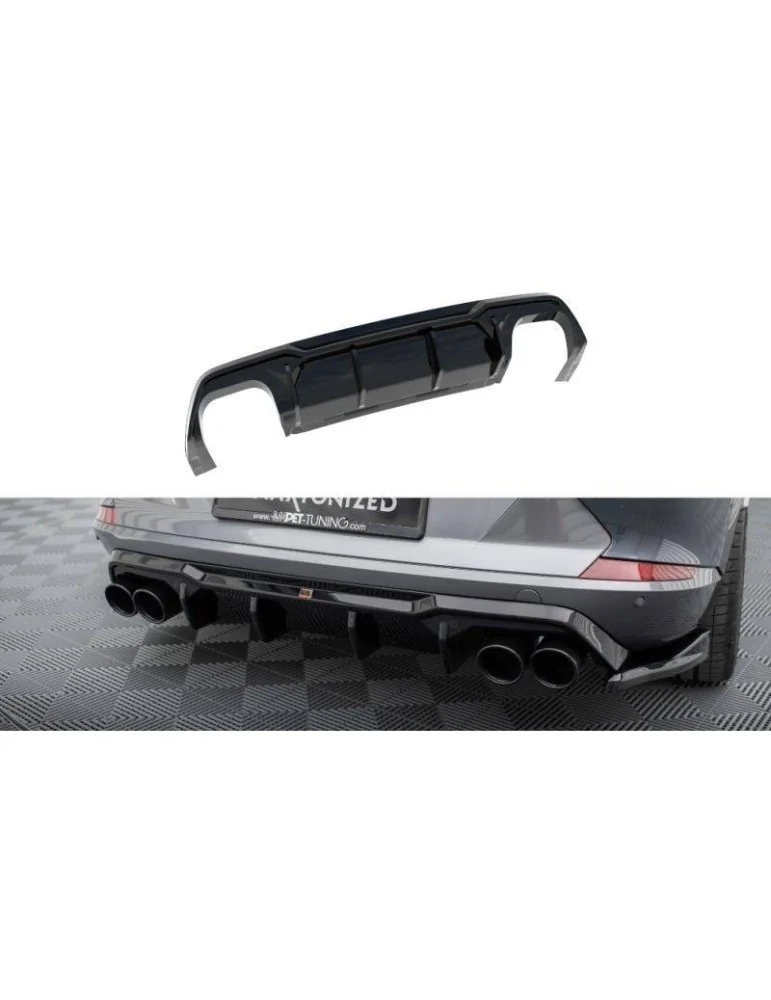 Lame / Diffuseur du Pare-chocs Arrière V.3 CUPRA FORMENTOR VZ MK1 - Maxton