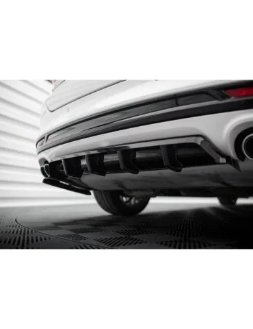 Diffuseur central Arrière (avec une barre verticale) FORD MONDEO sport MK5 Facelift / Fusion sport MK2 Facelift - Maxton