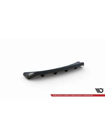 Diffuseur central Arrière (avec une barre verticale) FORD MONDEO sport MK5 Facelift / Fusion sport MK2 Facelift - Maxton