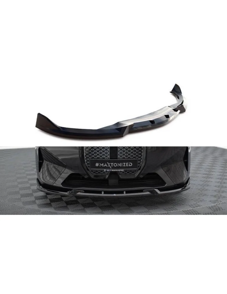 Lame de Pare-chocs Avant V.1 BMW iX M-Pack i20 - Maxton