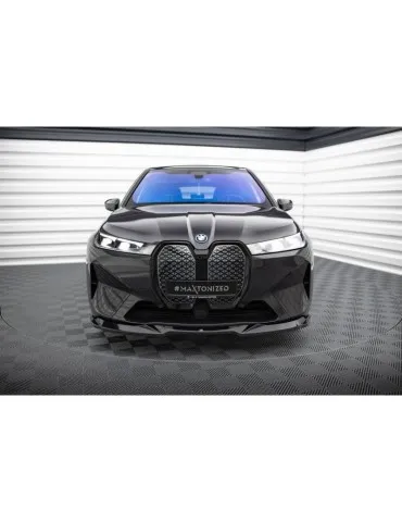 Lame de Pare-chocs Avant V.2 BMW iX M-Pack i20 - Maxton