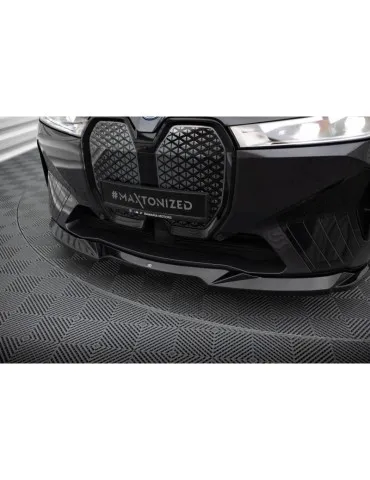 Lame de Pare-chocs Avant V.2 BMW iX M-Pack i20 - Maxton