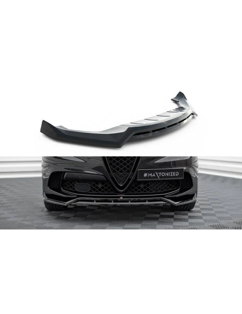 Lame de Pare-chocs Avant ALFA ROMEO Stelvio Quadrifoglio MK1 - Maxton