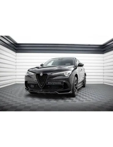 Lame de Pare-chocs Avant ALFA ROMEO Stelvio Quadrifoglio MK1 - Maxton