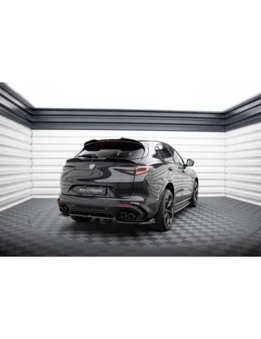 Diffuseur central Arrière (avec une barre verticale) ALFA ROMEO Stelvio Quadrifoglio MK1 - Maxton