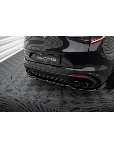 Diffuseur central Arrière (avec une barre verticale) ALFA ROMEO Stelvio Quadrifoglio MK1 - Maxton