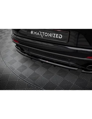 Diffuseur central Arrière (avec une barre verticale) ALFA ROMEO Stelvio Quadrifoglio MK1 - Maxton