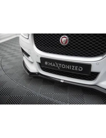Lame de Pare-chocs Avant V.1 Jaguar XE R-sport X760 - Maxton