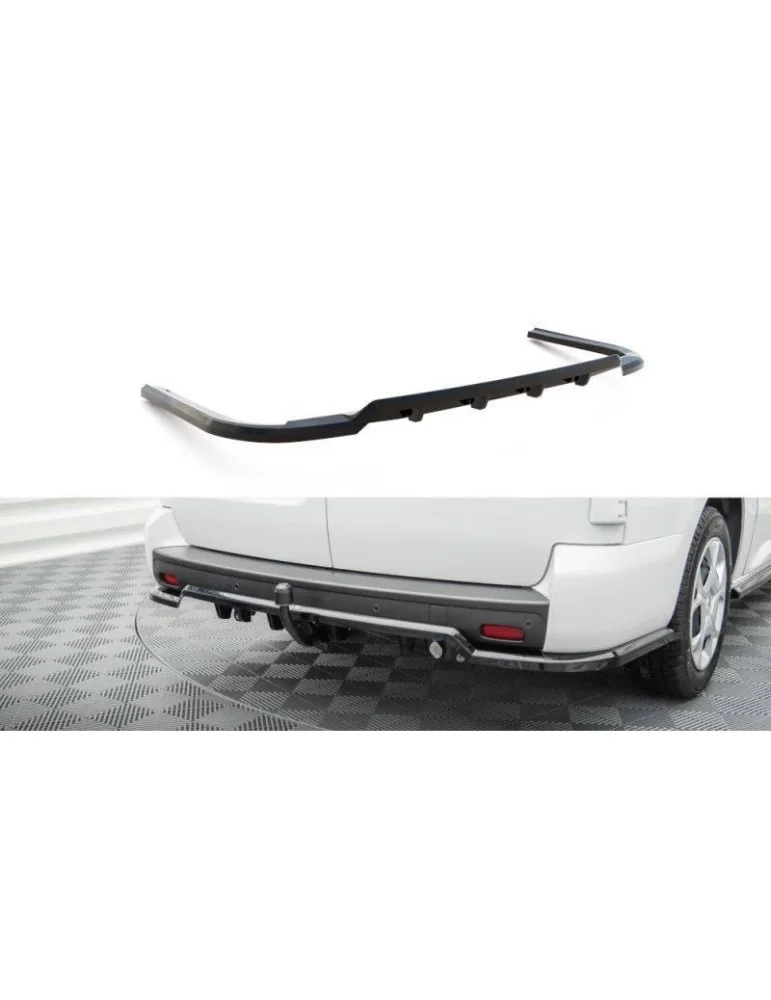 Diffuseur central Arrière (avec une barre verticale) Citroen Jumpy MK3 - Maxton